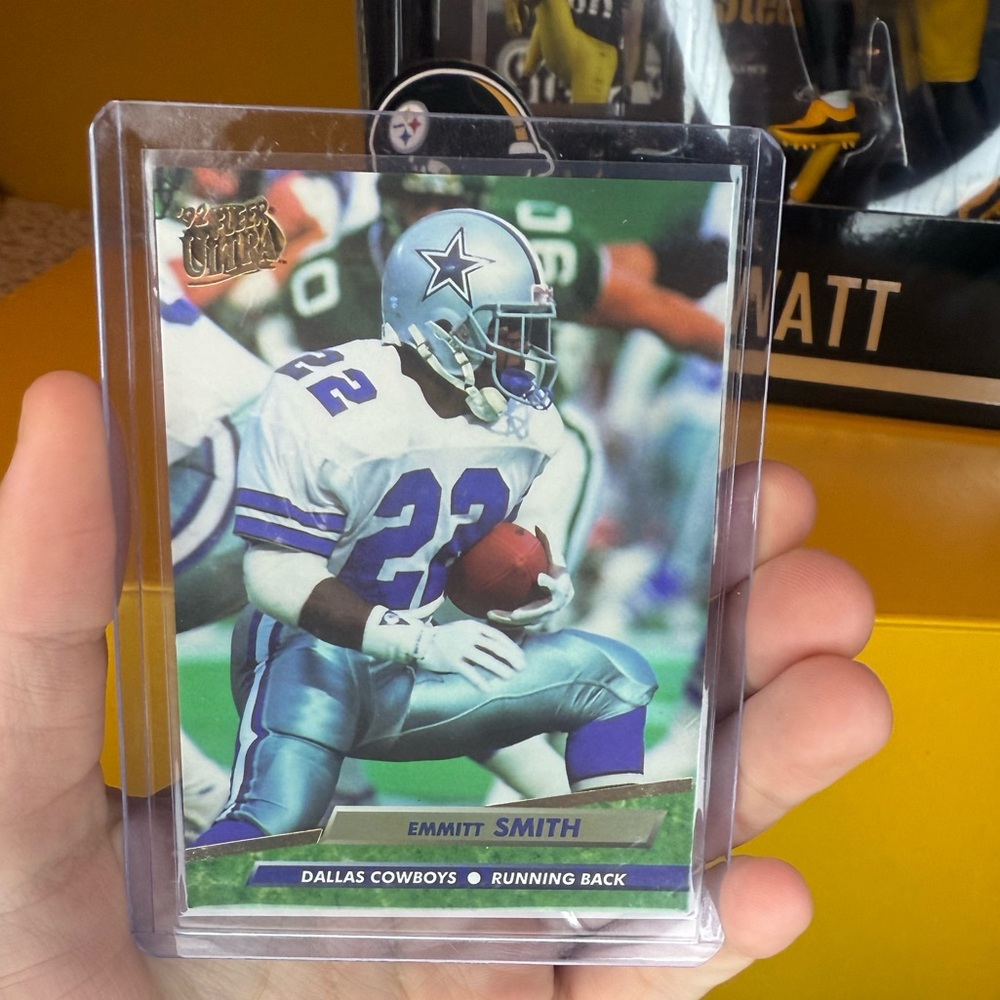 ‘92 Fleet Ultra Emmitt Smith Dallas Cowboys #88